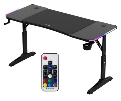 Biurko gamingowe Huzaro Hero 3.6 RGB Black HZ-HERO 3.6 RGB BLACK